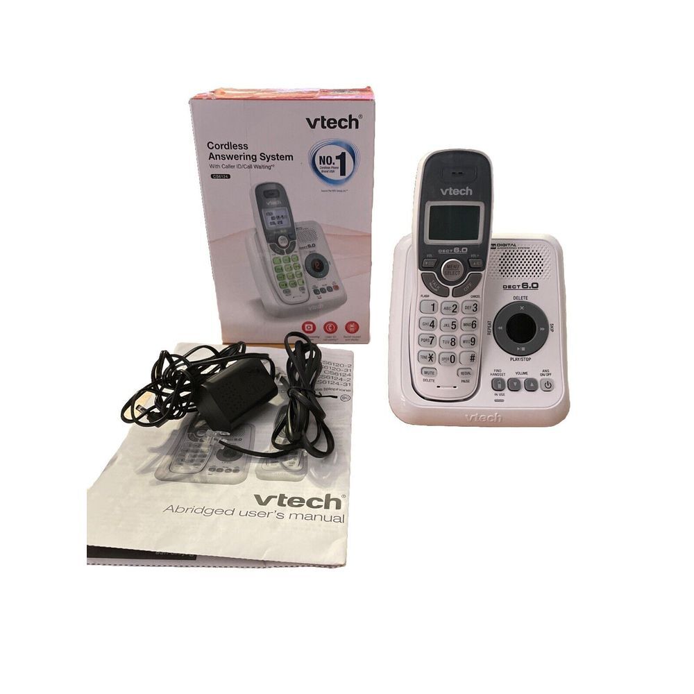 Vtech CS6124 6.0 Cordless Phone With Caller‎ ID & Digital Call Waiting Machine
